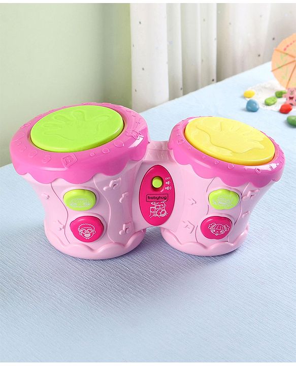 Babyhug Bongo Drum  - Pink