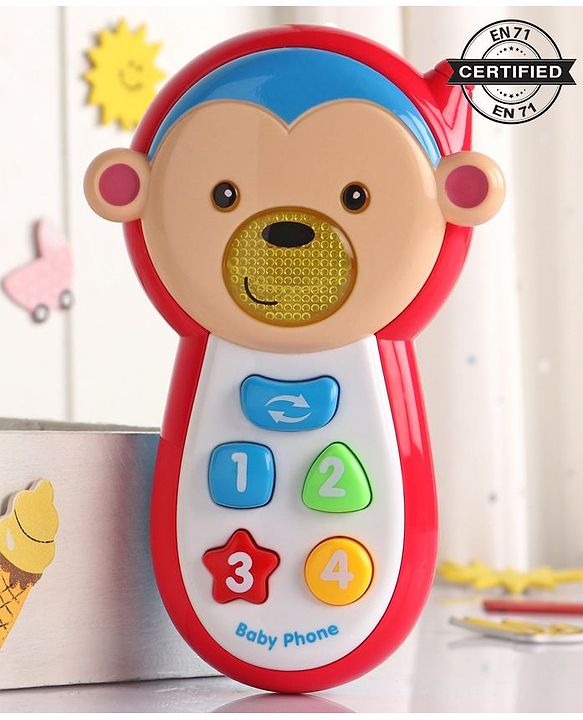 Babyhug Musical Mobile Phone - Blue