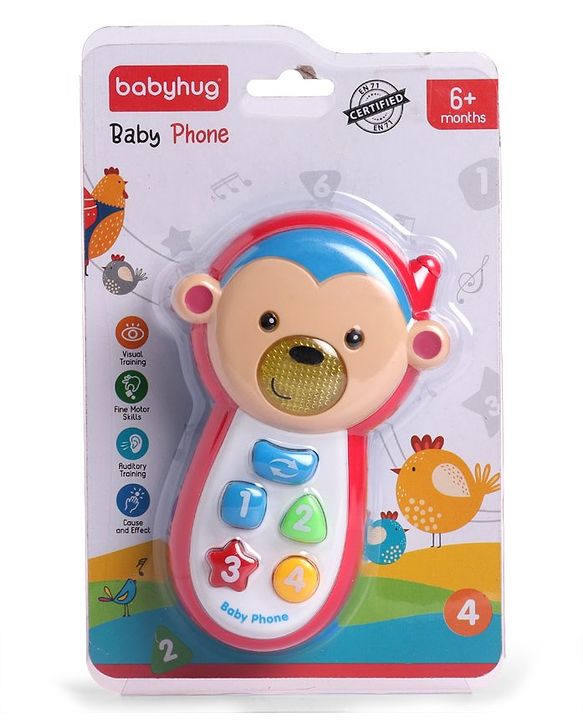 Babyhug Musical Mobile Phone - Blue