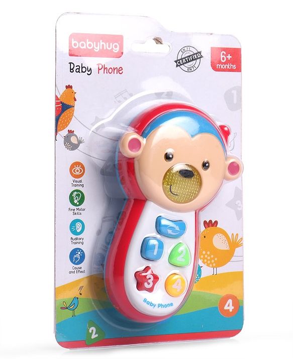 Babyhug Musical Mobile Phone - Blue
