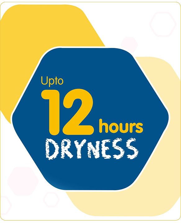 Babyhug Advanced Pant Style Diapers New Born (NB) Size - 64 Pieces, Honeycomb Technology, Cottony Soft Diaper with 3D Leak Guard, Latex & Alcohol Free, Anti-rash & Gentle