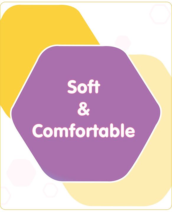 Babyhug Advanced Pant Style Diapers New Born (NB) Size - 64 Pieces, Honeycomb Technology, Cottony Soft Diaper with 3D Leak Guard, Latex & Alcohol Free, Anti-rash & Gentle
