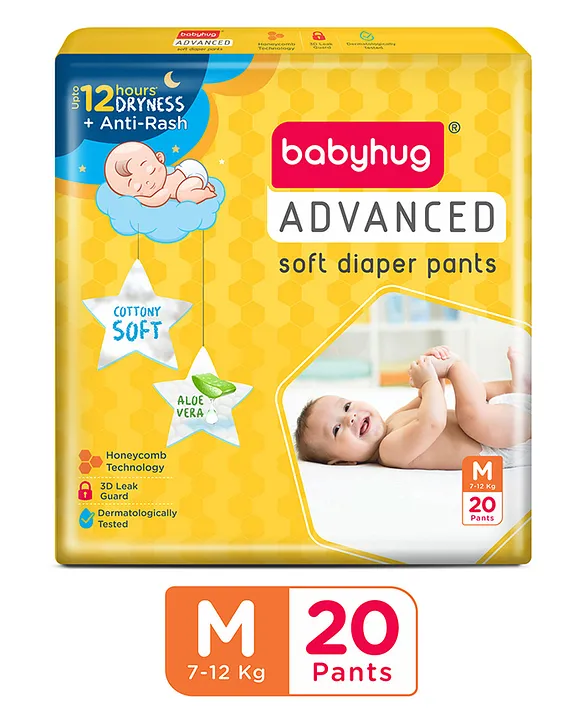 Buy Babyhug Super dry diaper pants Small (S) 42 Pieces (Pack Of 2) (84  Diapers) Online In India At Discounted Prices