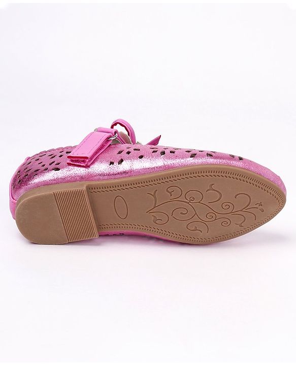Cute Walk by Babyhug Bellies Bow Applique - Pink - EU 25 Pink