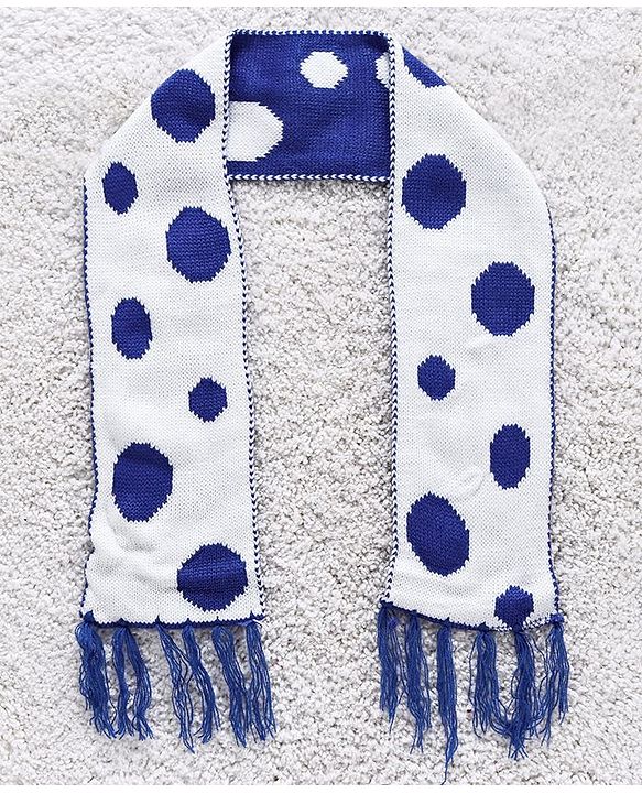 Babyhug Woollen Cap Mittens & Muffler Set - Purple