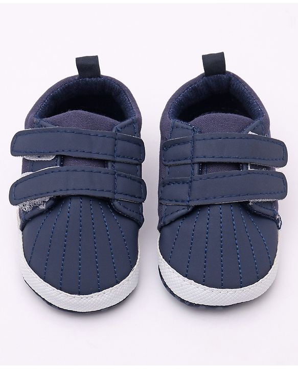 Cute Walk by Babyhug Booties - Navy