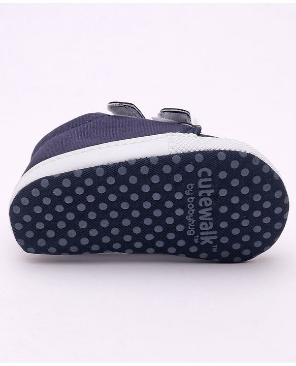 Cute Walk by Babyhug Booties - Navy