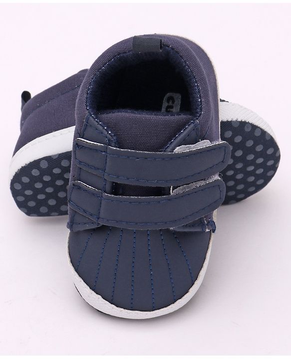 Cute Walk by Babyhug Booties - Navy