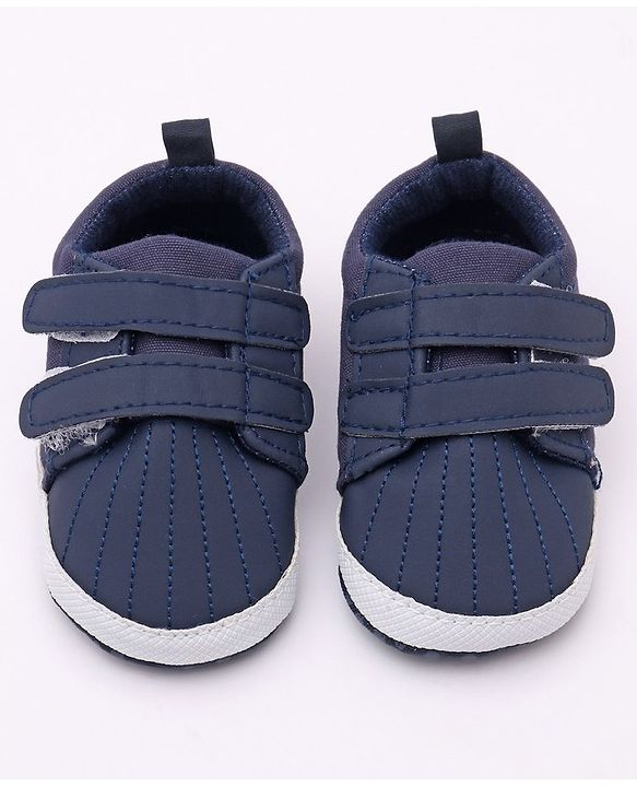 Cute Walk by Babyhug Booties - Navy