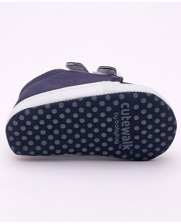 Cute Walk by Babyhug Booties - Navy