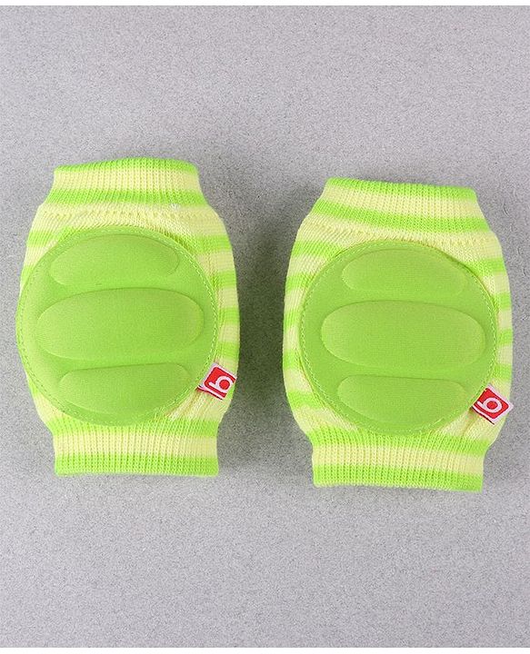 Babyhug Elbow & Knee Protection Pads Protection Pads Green & Yellow (Design May Vary)