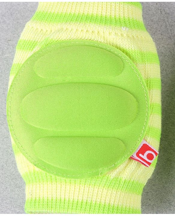 Babyhug Elbow & Knee Protection Pads Protection Pads Green & Yellow (Design May Vary)