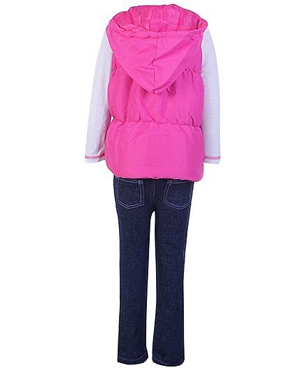 Babyhug Full Sleeves Top Jacket And Legging