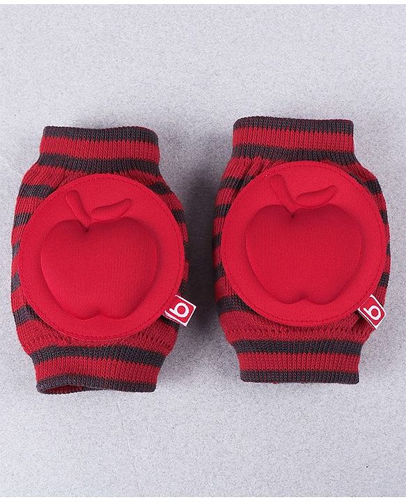 Babyhug Elbow & Knee Protection Pads White and Red (Design May Vary)