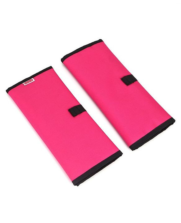 Babyhug Diaper Changing Mat Pack of 2 - Pink Grey - 57.5 x 32.5 cm Pink