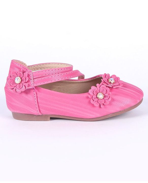 Cute Walk by Babyhug Bellies With Floral Motif - Pink