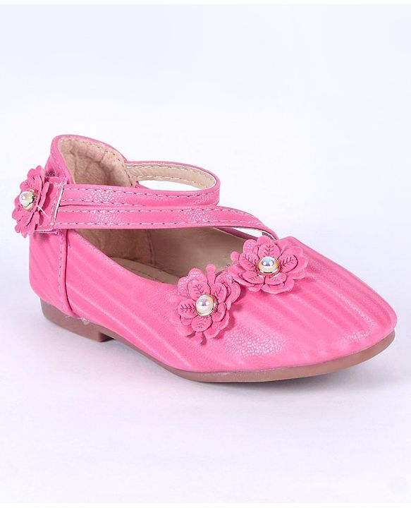Cute Walk by Babyhug Bellies With Floral Motif - Pink