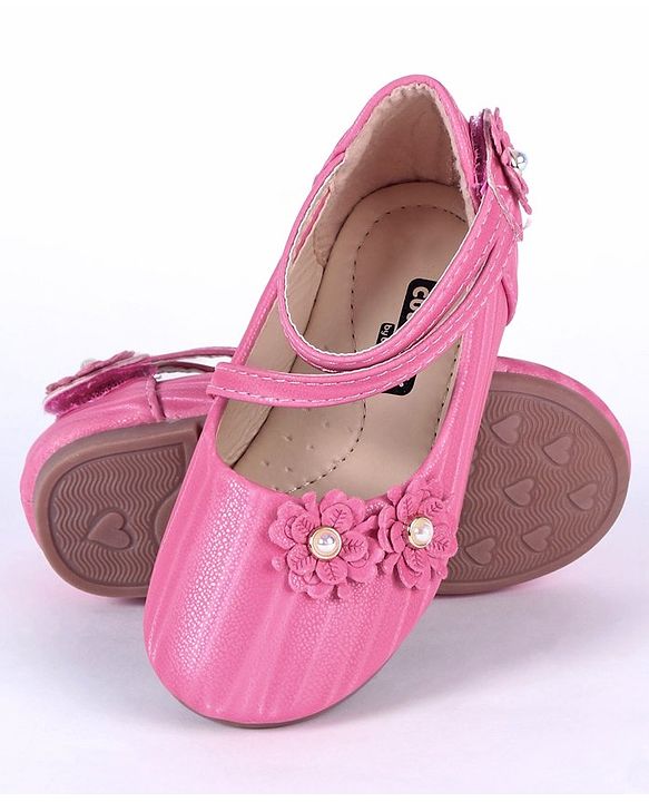 Cute Walk by Babyhug Bellies With Floral Motif - Pink
