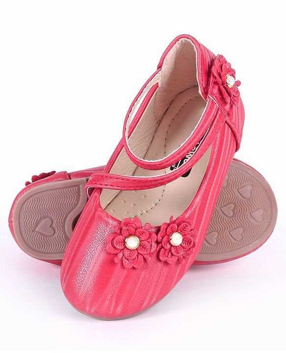 Cute Walk by Babyhug Bellies With Floral Motif - Red