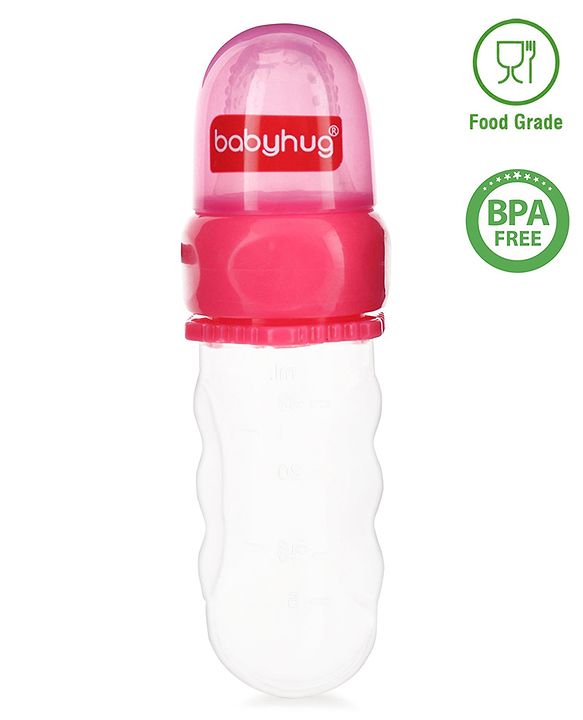 Babyhug Easy Squeezy Cereal Feeder Pink - 30 ml