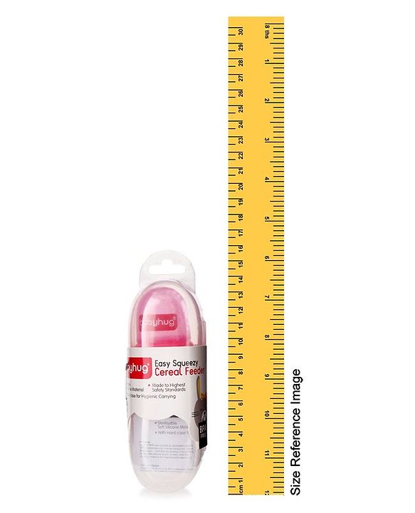 Babyhug Easy Squeezy Cereal Feeder Pink - 30 ml