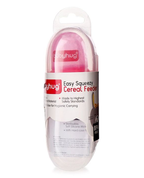 Babyhug Easy Squeezy Cereal Feeder Pink - 30 ml
