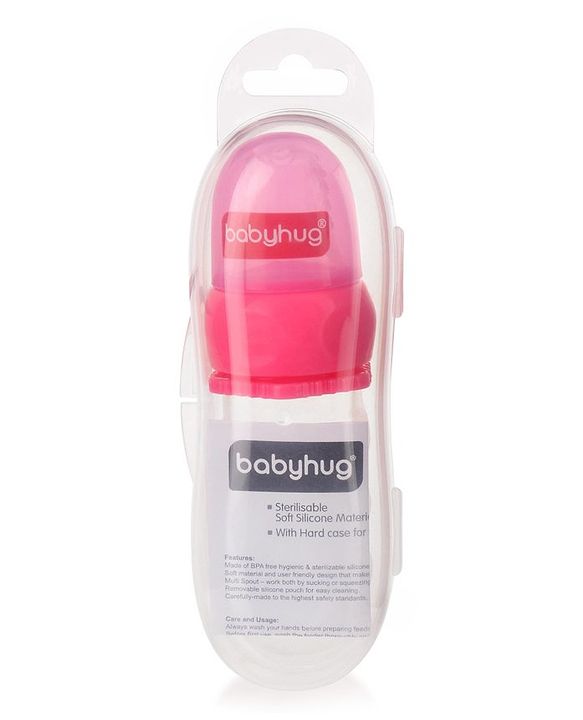 Babyhug Easy Squeezy Cereal Feeder Pink - 30 ml