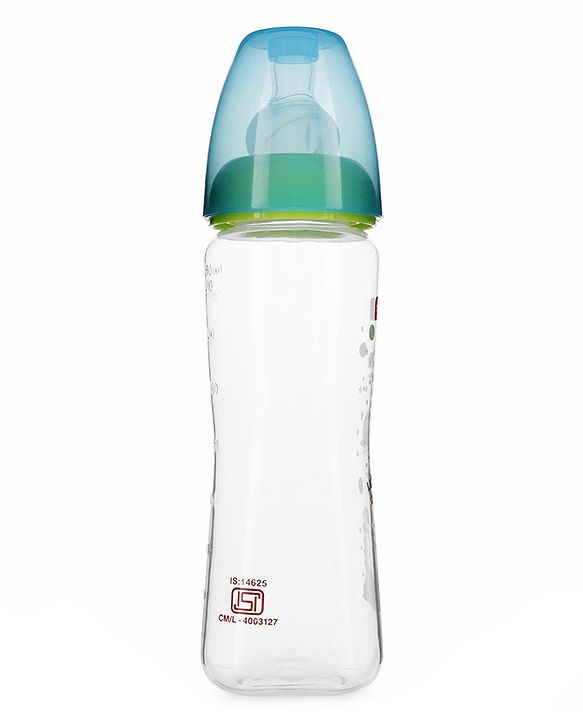 Babyhug Wide Neck Sterilizable Polypropylene Feeding Bottle Pink - 150 ml