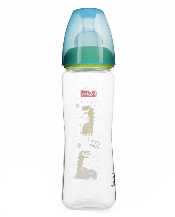 Babyhug Wide Neck Sterilizable Polypropylene Feeding Bottle Pink - 150 ml