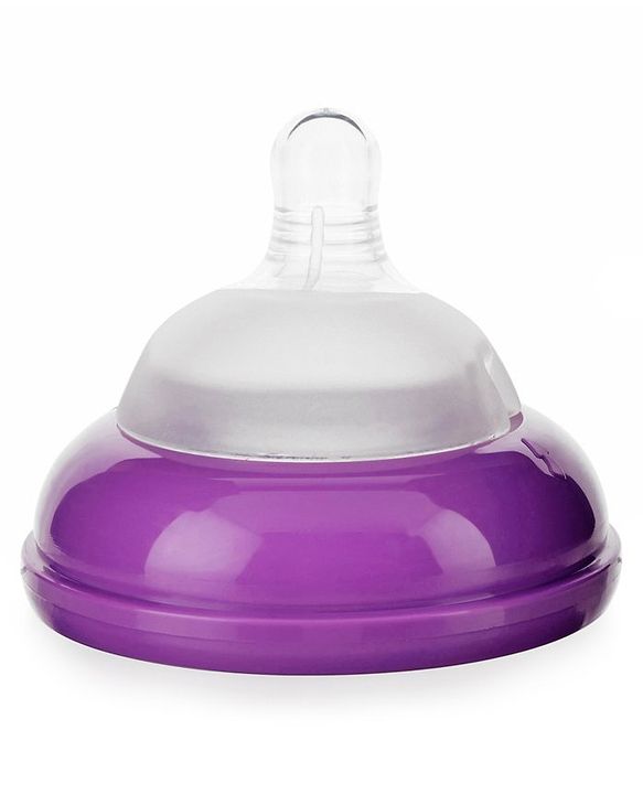 Babyhug Wide Neck Sterilizable Polypropylene Feeding Bottle Pink - 250 ml
