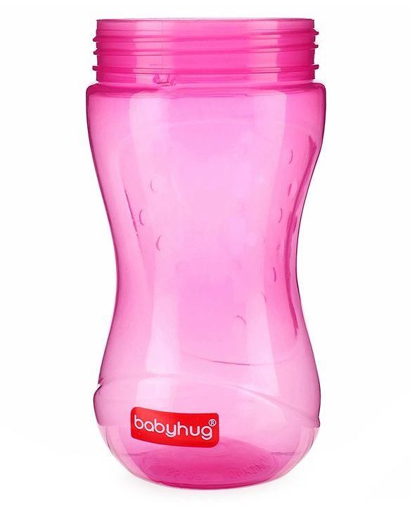 Babyhug Ergo Grip Soft Spout Sipper - Pink Orange