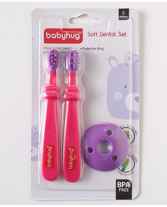 Babyhug Soft Dental Set - Blue Green