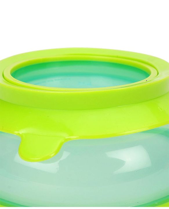 Babyhug Suction Bowl With Spoon Blue Green - 300 ml