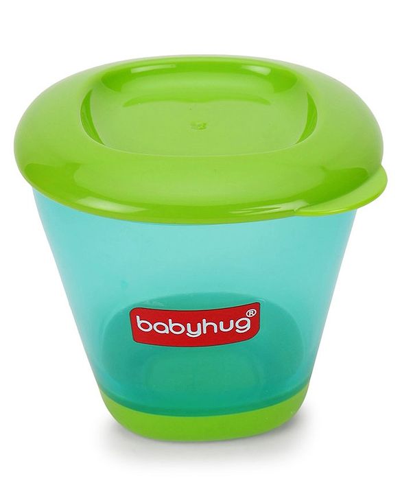 Babyhug 150 ml Weaning Pots Set of 3 - Pink Yellow