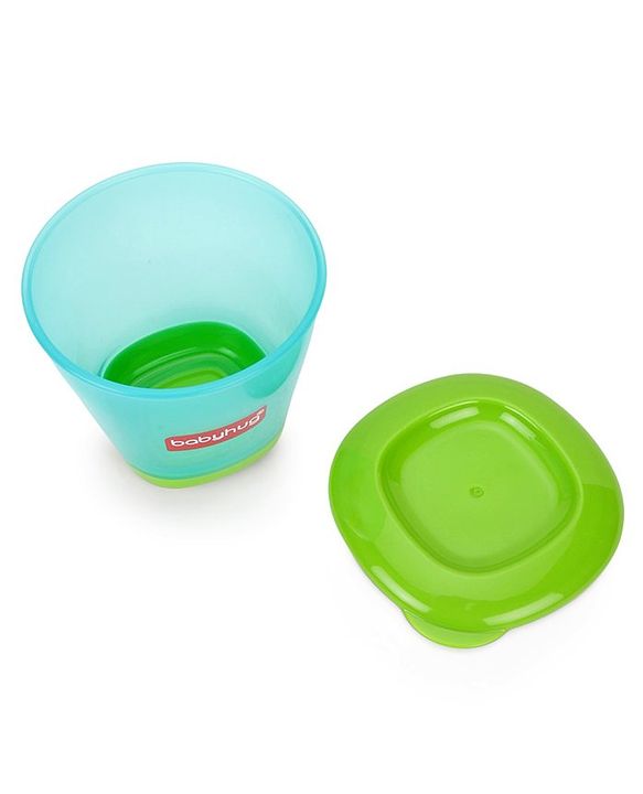 Babyhug 150 ml Weaning Pots Set of 3 - Pink Yellow