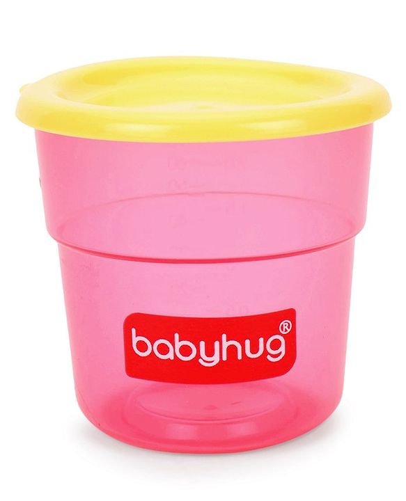 Babyhug 70 ml Freezer Snack Pots Set of 8 - Pink