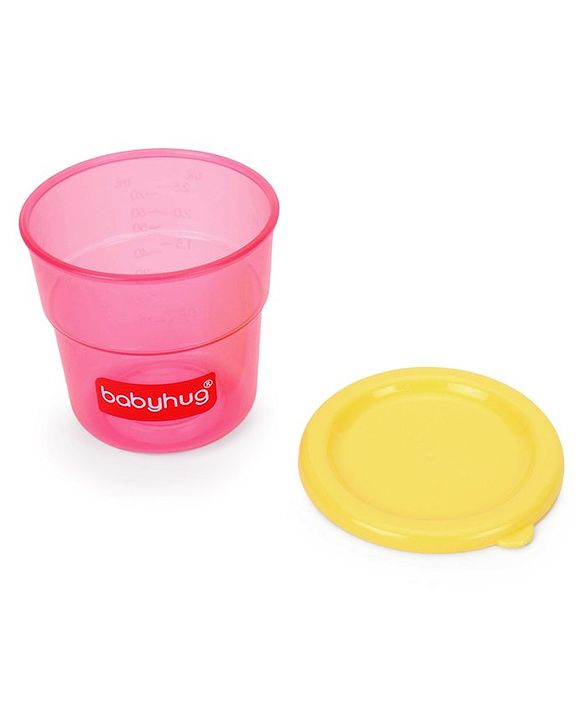 Babyhug 70 ml Freezer Snack Pots Set of 8 - Pink