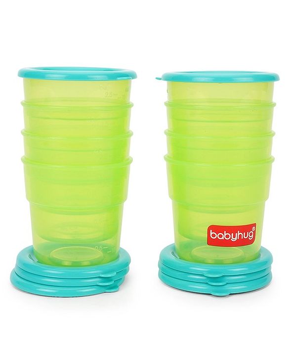 Babyhug 70 ml Freezer Snack Pots Set of 8 - Pink