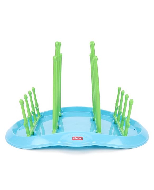 Babyhug Bottle Organizer Cum Drying Rack - Yellow