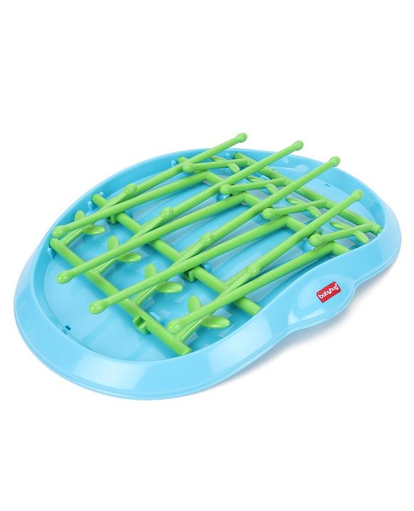 Babyhug Bottle Organizer Cum Drying Rack - Yellow