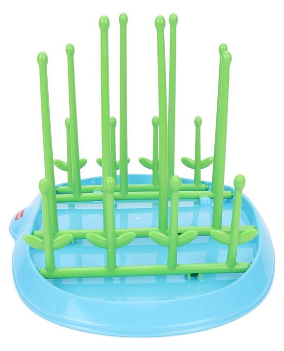 Babyhug Bottle Organizer Cum Drying Rack - Yellow