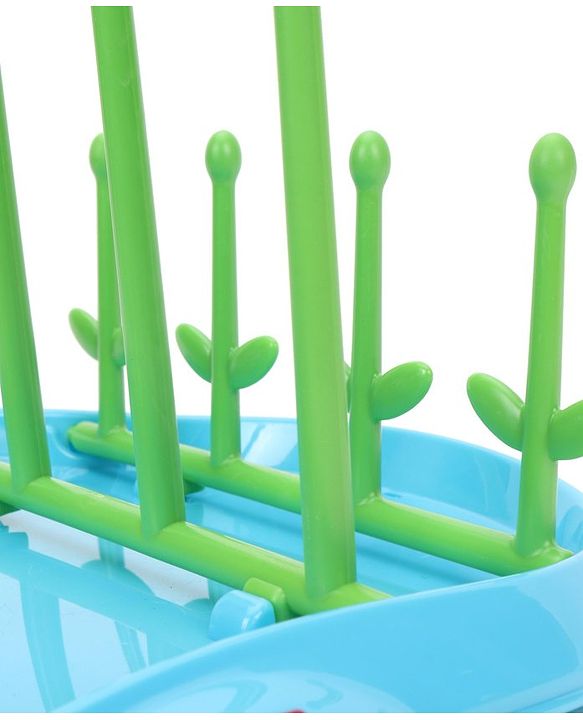 Babyhug Bottle Organizer Cum Drying Rack - Yellow