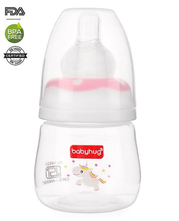 Babyhug Anti Colic Sterilizable Feeding Bottle Blue - 60 ml