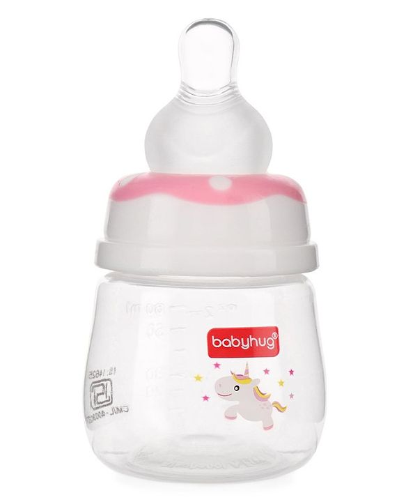 Babyhug Anti Colic Sterilizable Feeding Bottle Blue - 60 ml