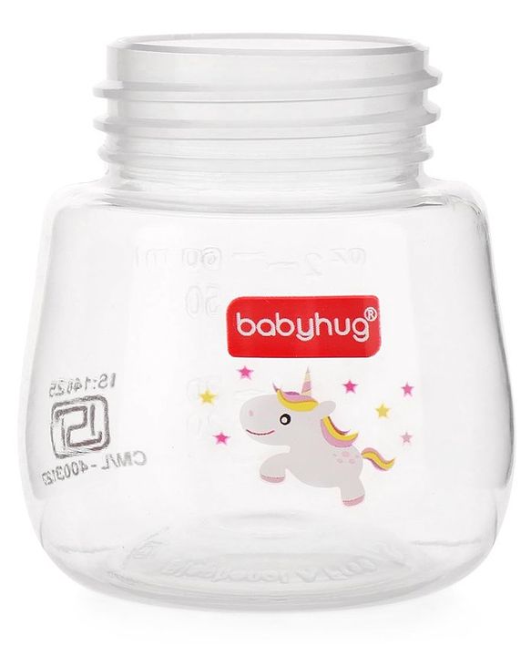 Babyhug Anti Colic Sterilizable Feeding Bottle Blue - 60 ml