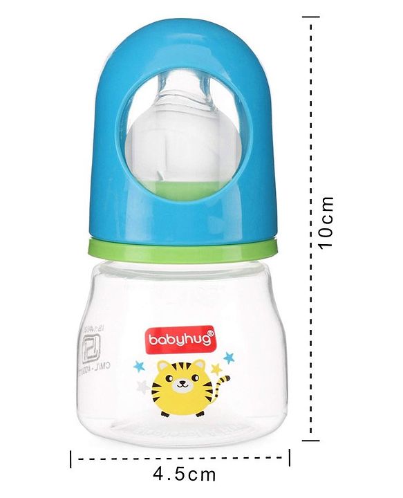 Babyhug Anti Colic Sterilizable Feeding Bottle Blue - 60 ml