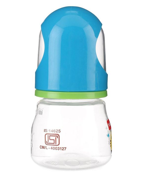 Babyhug Anti Colic Sterilizable Feeding Bottle Blue - 60 ml