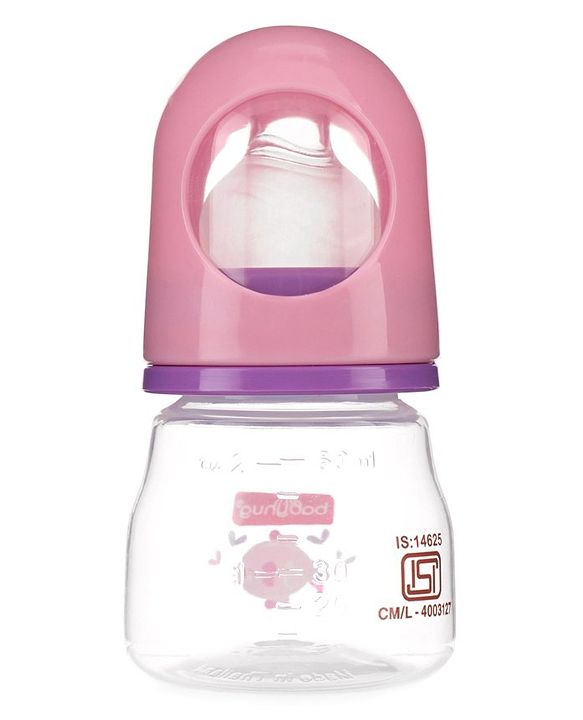 Babyhug Anti Colic Sterilizable Feeding Bottle Blue - 60 ml