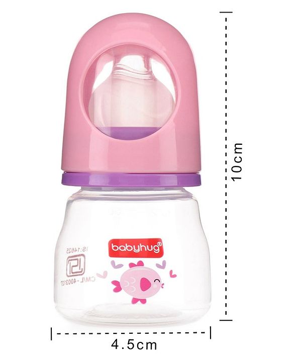 Babyhug Anti Colic Sterilizable Feeding Bottle Blue - 60 ml