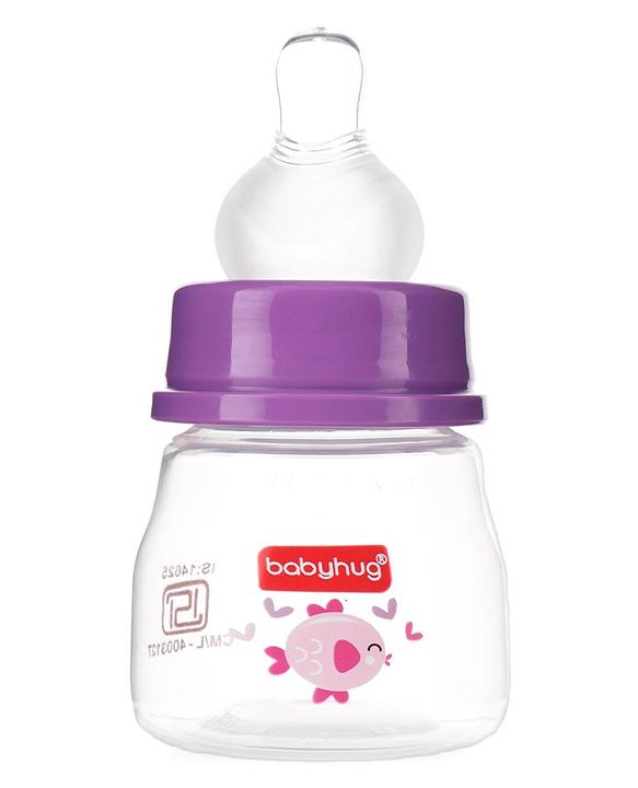 Babyhug Anti Colic Sterilizable Feeding Bottle Blue - 60 ml